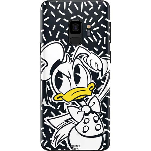 Disney Friends Donald Duck Thinking Galaxy S9 Skin